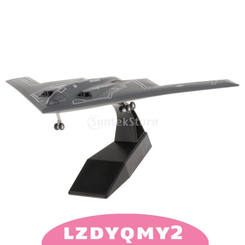 Mô Hình Máy Bay Chiến Đấu B-2 Bằng Kim Loại Có Chân Đứng Tỉ Lệ 1 / 200