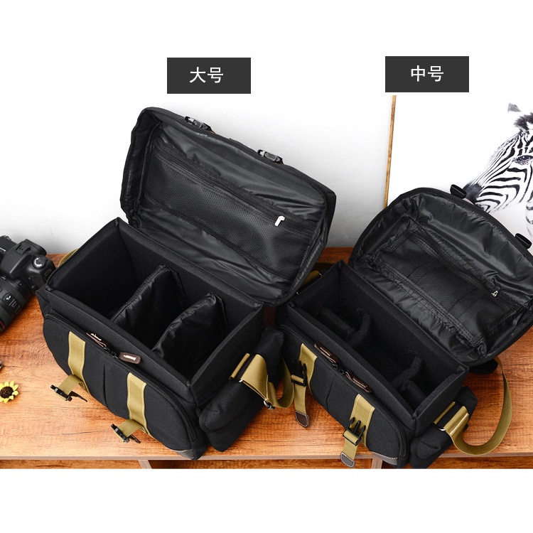 Túi Vải canvas Đựng Máy Ảnh canon Cỡ Lớn Tiện Dụng