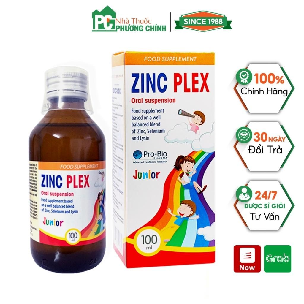 Kẽm Hữu Cơ Cho Bé ZinC Plex Giúp Trẻ Ăn Ngon & Tăng Cường Sức Đề Kháng