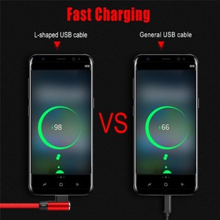 Cáp Sạc Usb 90 Độ Cho Iphone Andorid