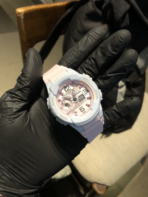 Đồng hồ nữ Casio Baby-G BGA-230PC-2B - Kích thước 48,9×42,9×15,3mm