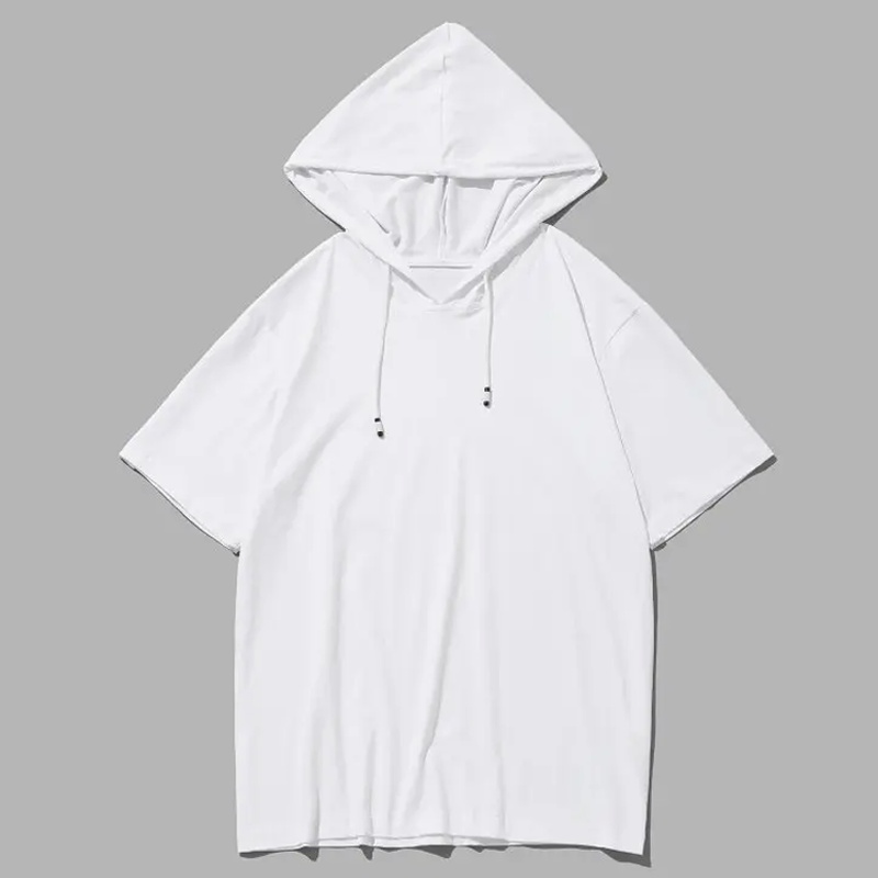 (Giảm Giá Xả Hàng) Áo Có Mũ Thường Ngày Cho Nam Nữ Áo Hoodie Ngắn Tay Áo Nỉ Cotton