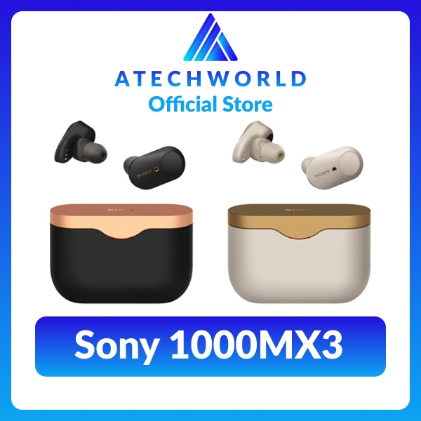 Tai Nghe Bluetooth Chống Ồn Sony WF 1000XM3 - Hàng Chính Hãng