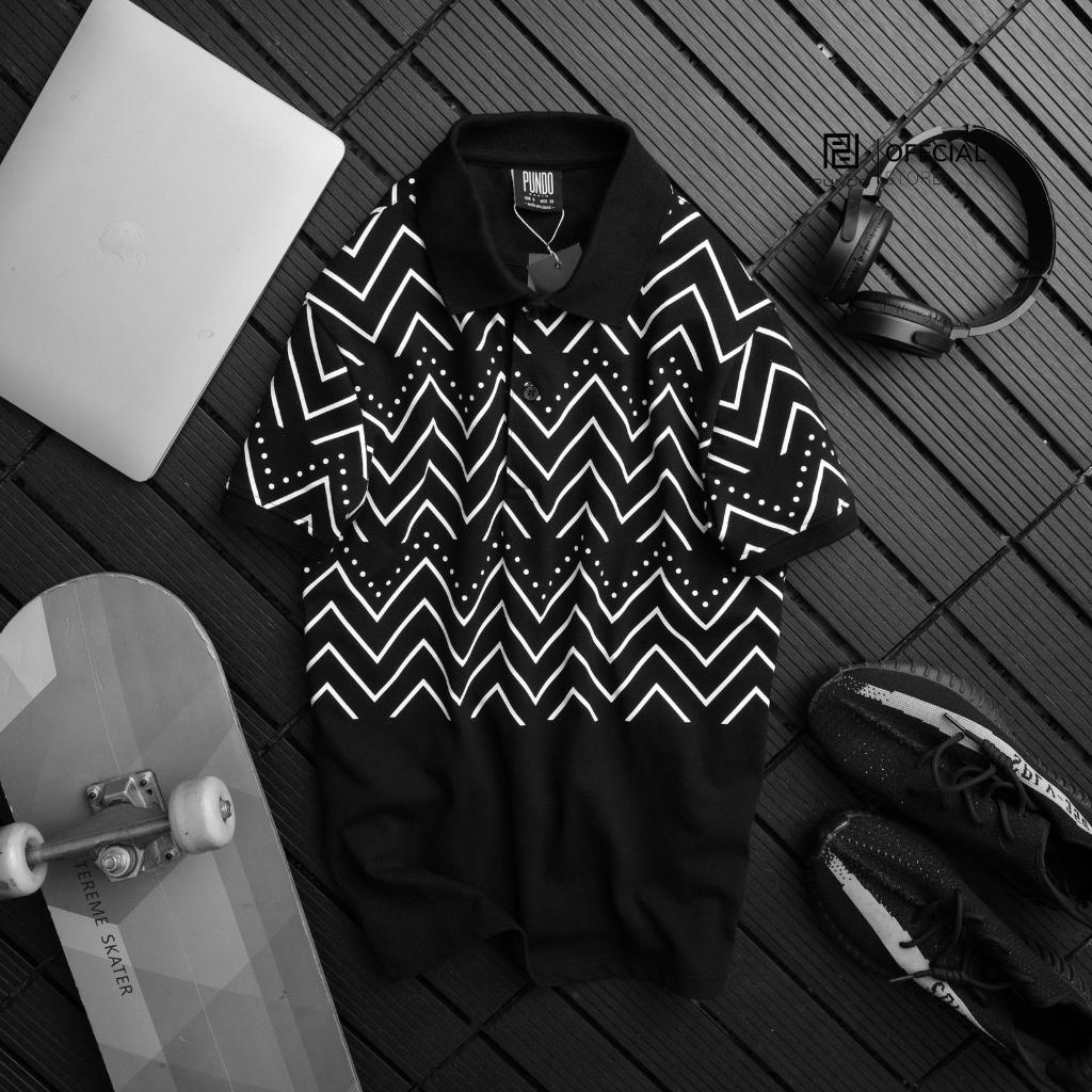 Áo thun polo nam PUNDO phông có cổ 2 màu basic dễ phối chất cotton cao cấp APPD41