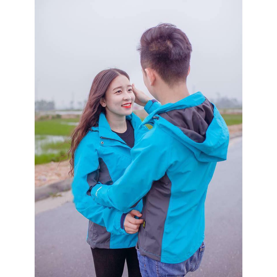 Áo khoác gió 2 lớp màu pha chống nước tuyể đối 100% thương hiệu The northFace VNXK