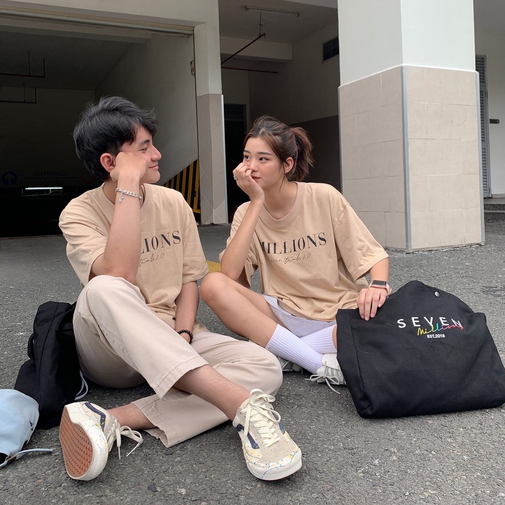 Áo thun 7millions Basic 2.0 Tan Unisex