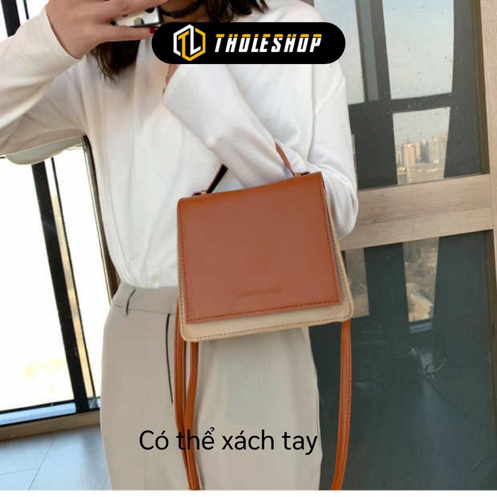 [SGD] Túi Đeo Vai Thời Trang Nữ - Túi Da Đeo Chéo Vintage Da Mềm JingPinPiju Hàn Quốc 8370