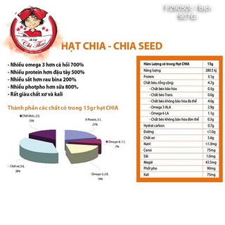 HẠT CHIA MỸ NUTIVA (907gr)