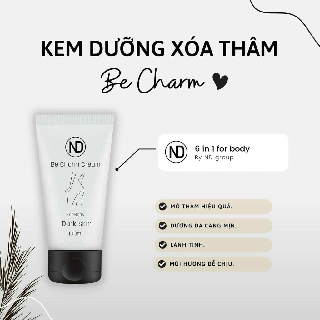 Kem dưỡng ẩm chống thâm sần cho da Be Charme Cream 100ml