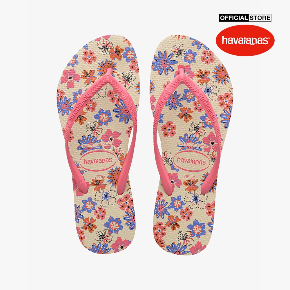 HAVAIANAS - Dép nữ Chinelo Feminino Slim