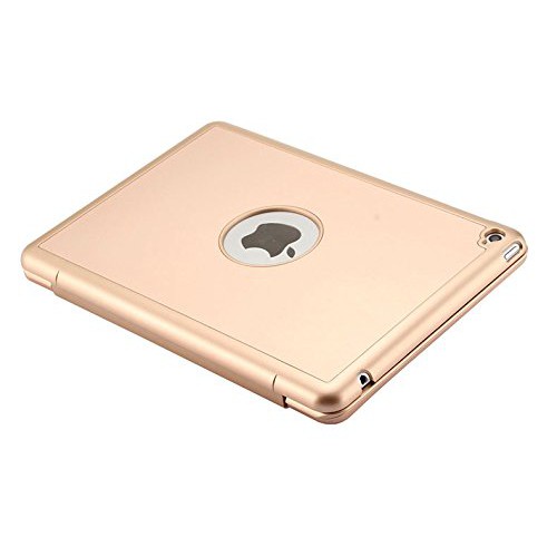 Bàn phím Bluetooth F8S kiêm ốp lưng cho iPad Mini 123 (Gold)