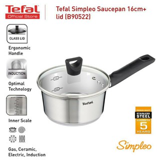 Quánh inox tefal simpleo 18cm b9052395