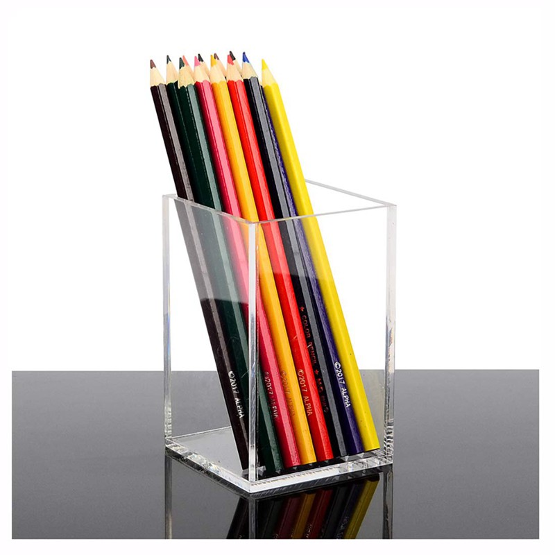 3 Ống Đựng Bút Bằng Nhựa Acrylic Trong Suốt #5