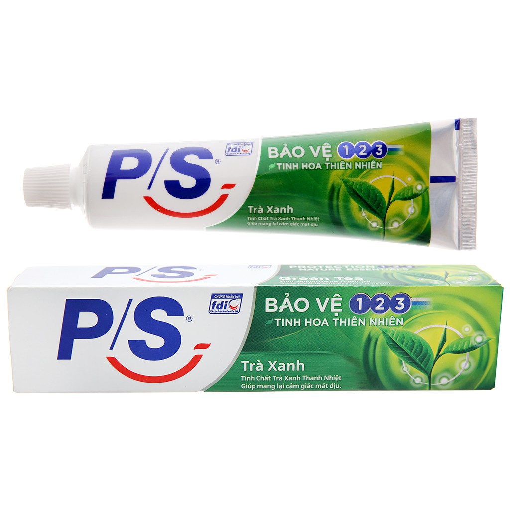 Kem đánh răng P/S Trà Xanh 123 180g