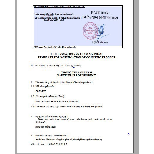 Nước Hoa Vùng Kín Foellie Eau De Innerb Perfume Bijou 5ml | Thế Giới Skin Care