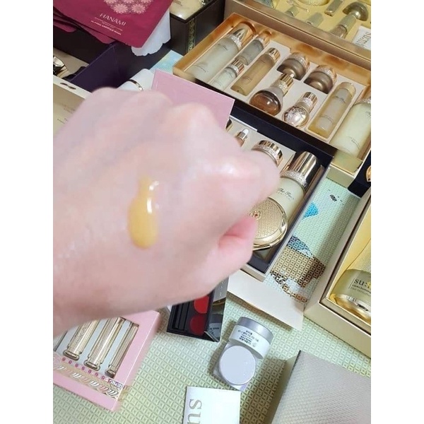 Tinh Chất Thần Kỳ Chống Lão Hóa Căng Da Siêu Đắt Đỏ Sum 8-Miracle Power Essence giảm nhăn, sinh colagen
