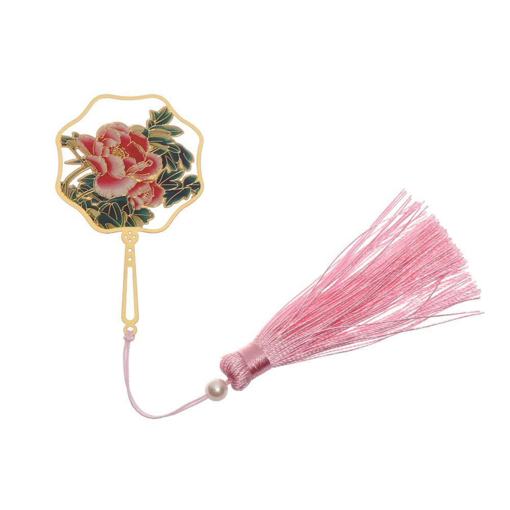 LAKAMIER Thẻ Đánh Dấu Trang Sách Bằng Đồng Thau Màu Sắc Phong Cách Trung Hoa