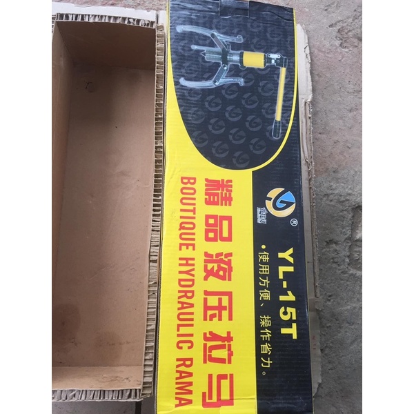 Cảo thuỷ lực 15 tấn 3 chấu kẹp