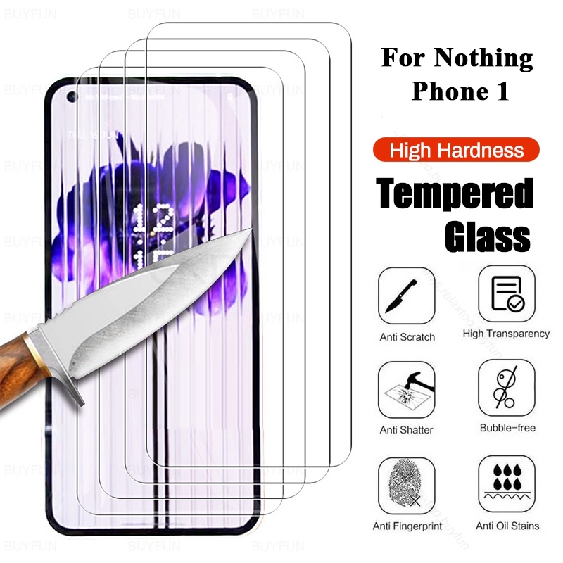 Kính Cường Lực HD Trong Suốt 9H Chống Nổ Bảo Vệ Toàn Màn Hình Cho Điện Thoại Không Cần Chạm