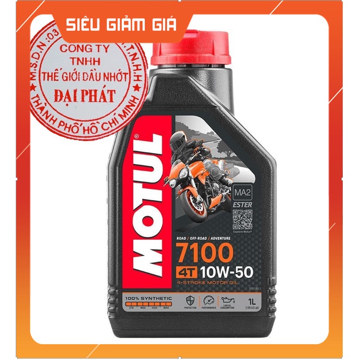 Dầu nhớt tổng hợp 100% motul 7100