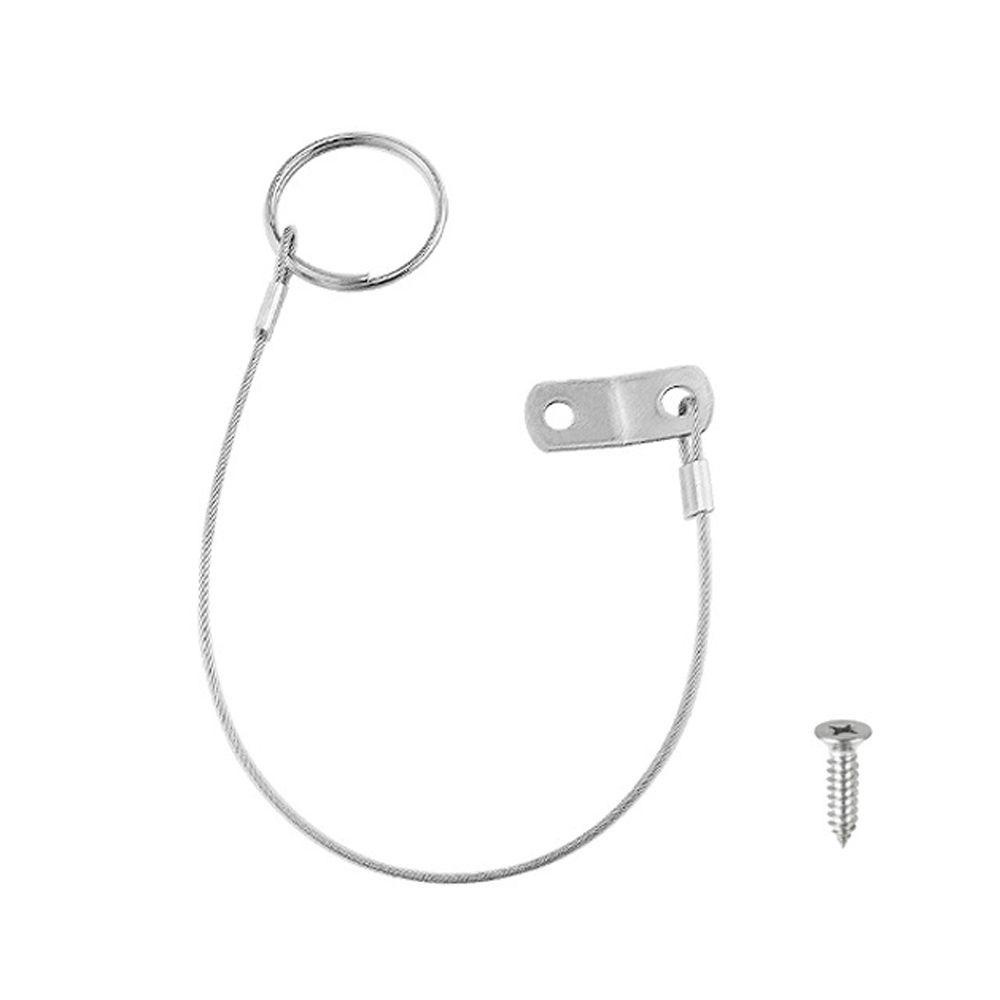 Set 1 / 4 Vòng Giữ Dây Cáp Chống Thất Lạc Bằng Thép Không Gỉ Tháo Gỡ Nhanh Cho Thuyền