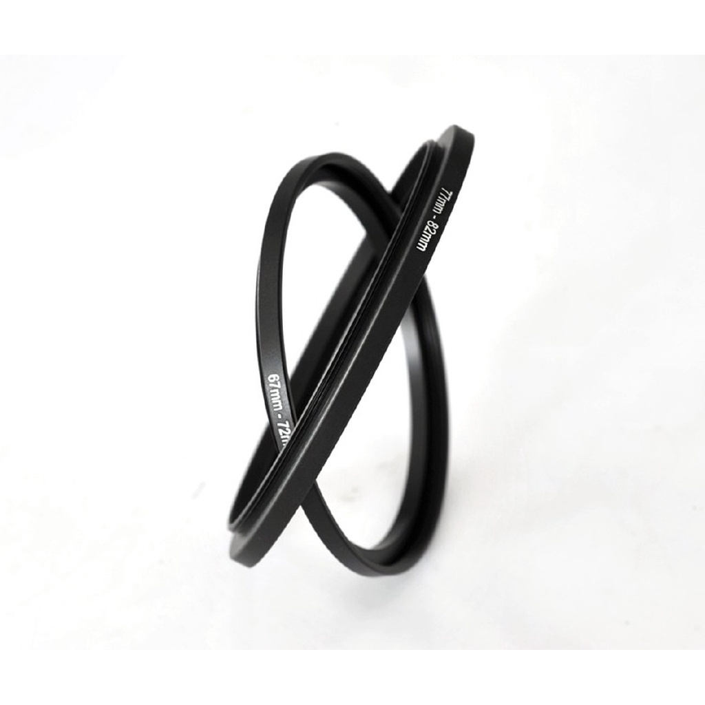 Vòng Kim Loại Nối Tăng Cường Ống Kính Máy Ảnh 37 40.5 43 46 49 52 55 58 62 67 72 77 82mm