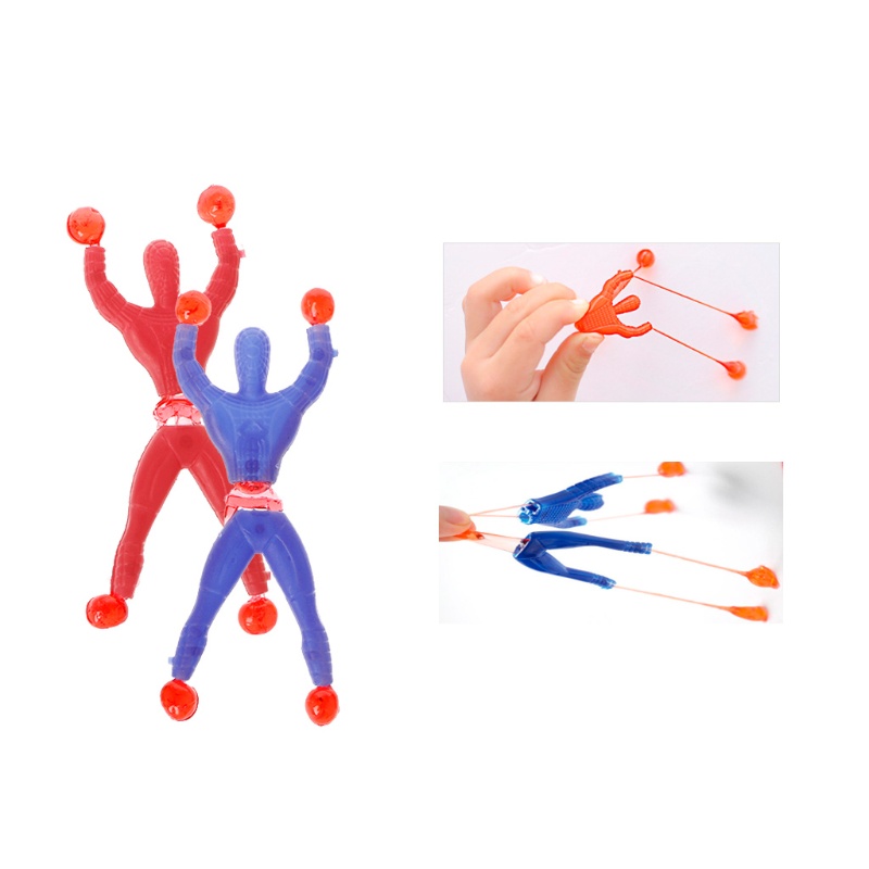 Đồ chơi người nhện dính đàn hồi vui nhộn dành cho bé