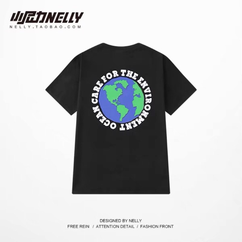 Áo phông nelly heybig sale (có sẵn) trái đất xanh