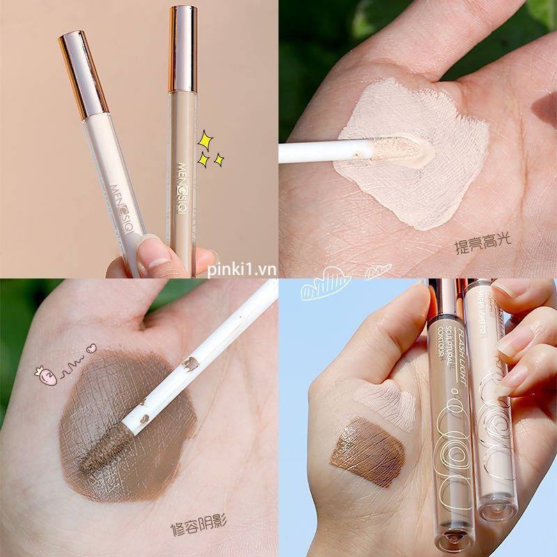 (Hàng Mới Về) Thanh che khuyết điểm Bắt Sáng Trang Điểm Tự Nhiên