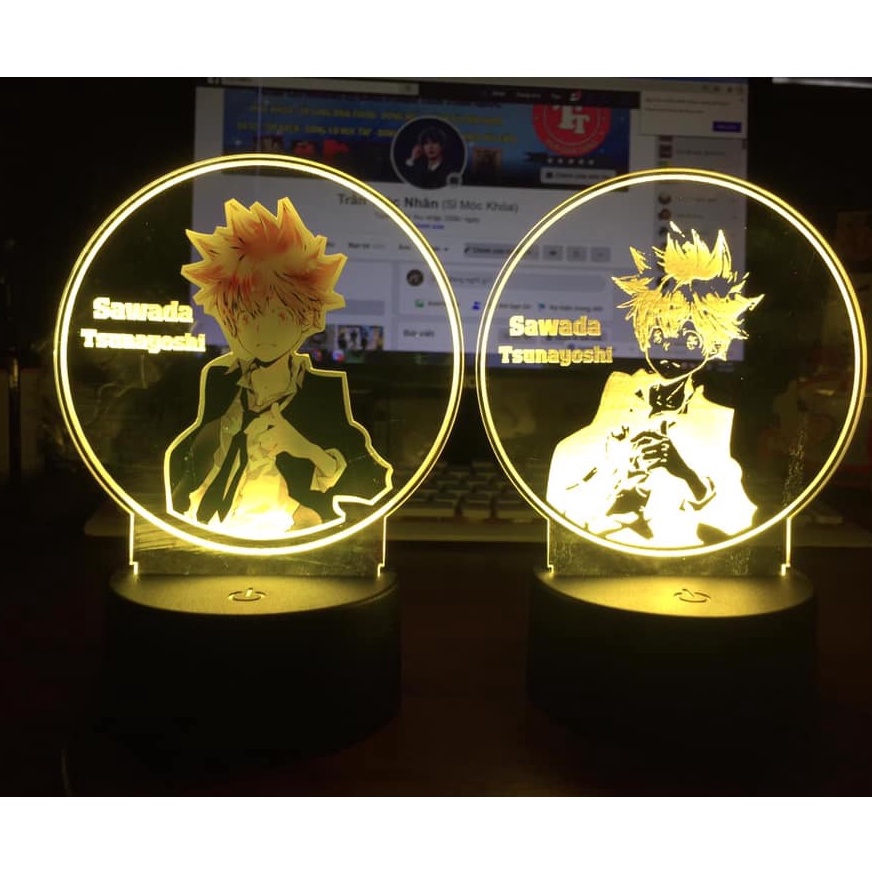 Đèn Led 16 Màu Ma Đạo Tổ Sư Khắc Hình Theo Yêu Cầu