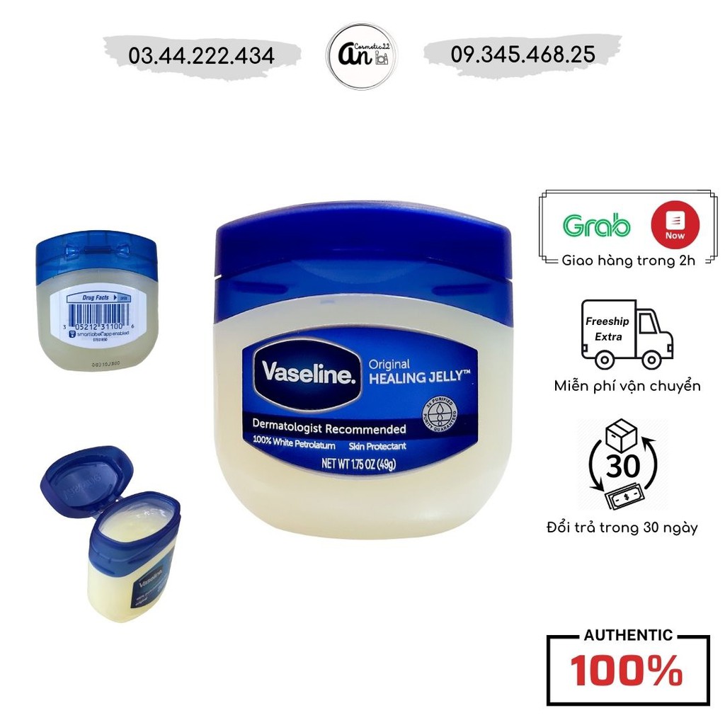 Sáp dưỡng ẩm đa năng VASELINE Healing Jelly Original Mỹ 49g