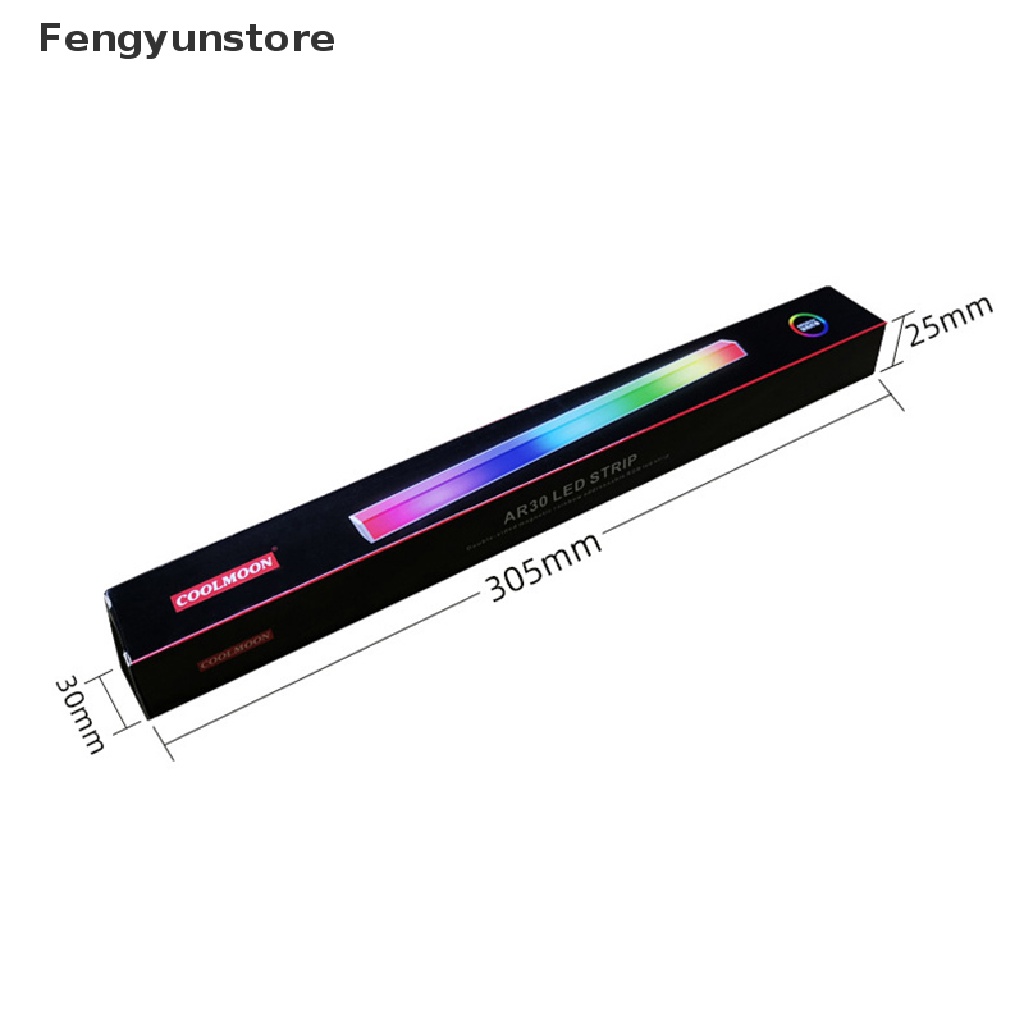 Dây Đèn LED RGB Mềm Mại Từ Tính Trang Trí Khung Gầm Cho PC