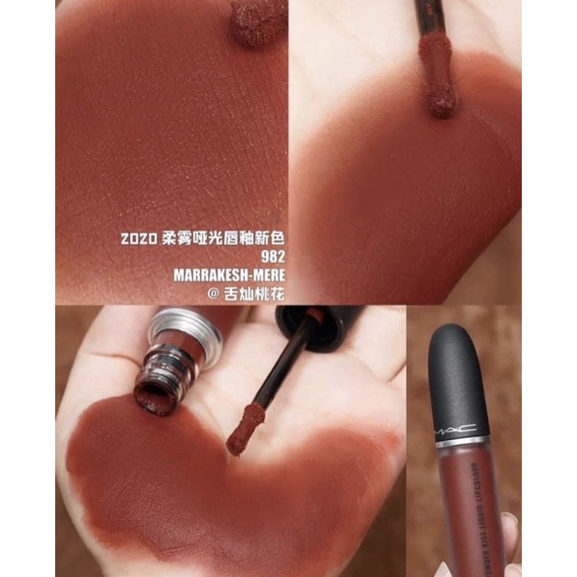 [BILL MAC] Son kem lì MAC Powder Kiss Liquid Lip