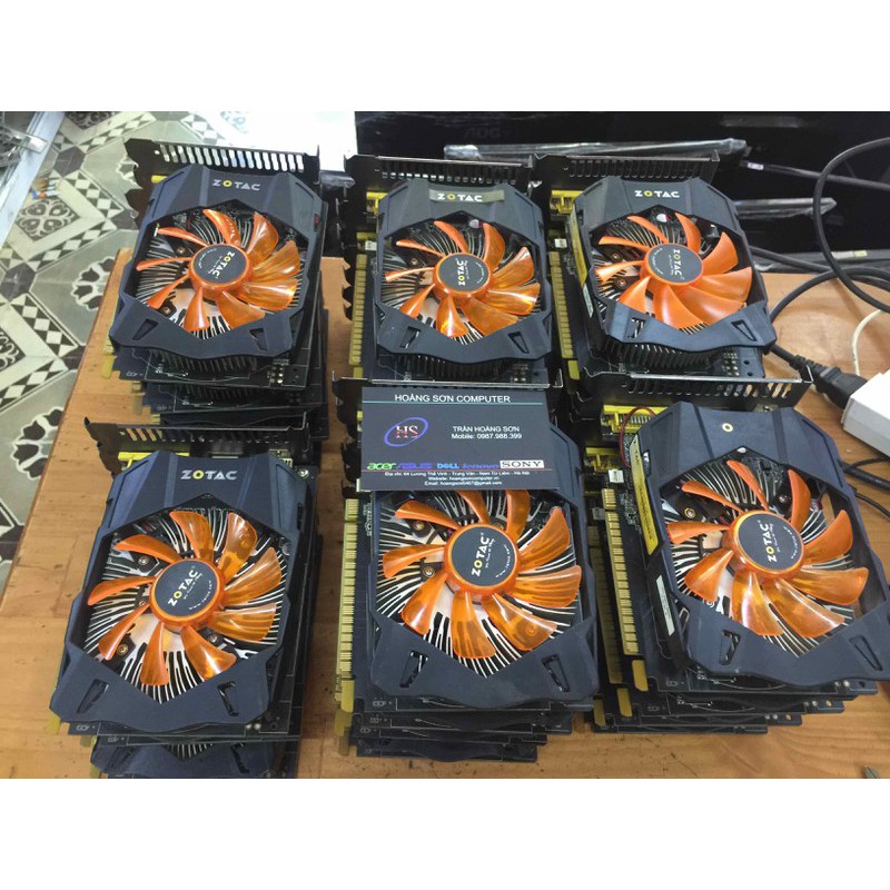 Card màn hình ZOTAC GTX 650 2gDDR5 128 BIT