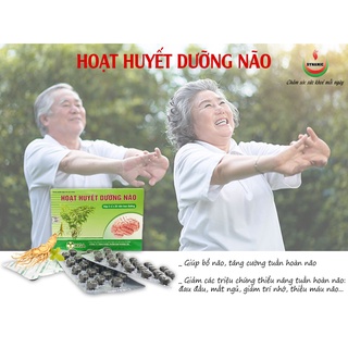 Hoạt Huyết Dưỡng Não KGA – Tăng cường lưu thông tuần hoàn máu não – Hộp 100 viên