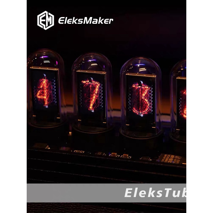 Đồng hồ Eleksmaker IPS Colorful LED Tube APP ( CHÍNH HÃNG ) - Đồng hồ màn hình led ống để bàn elekstube ips