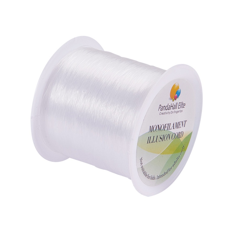 Cuộn dây cước nylon vô hình 0.2-0.6mm dùng để tự làm đồ trang sức