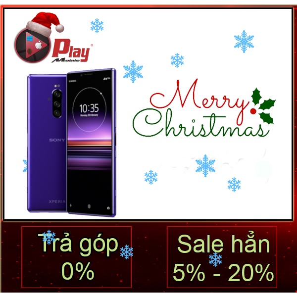 Điện thoại Sony Xperia 1 | Mản 4K HDR || Chip Snapdragon 855 | Tại Playmobile