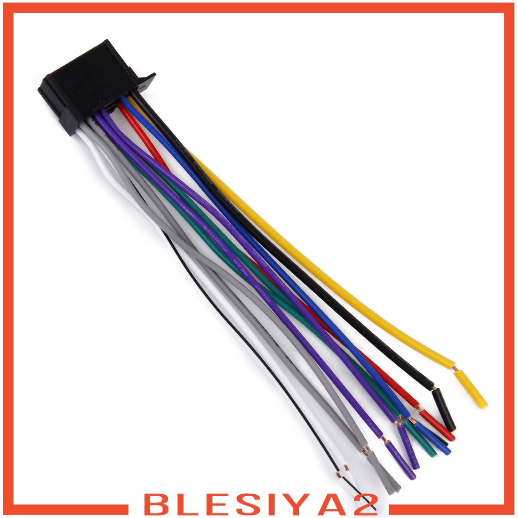 Bộ 2 Dây Điện Chuyển Đổi Phích Cắm CD RADIO Cho PIONEER 2350