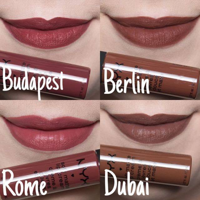 SON KEM LÌ NYX SOFT MATTE LIP CREAM