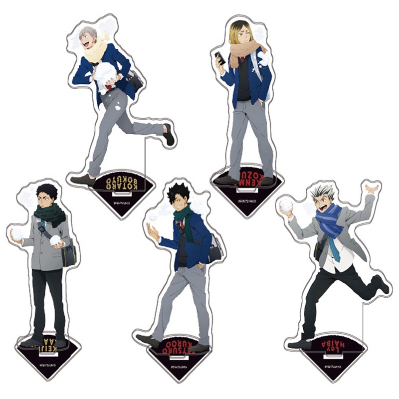 Mô hình nhân vật Anime Haikyuu bằng acrylic đế đứng để bàn trang trí