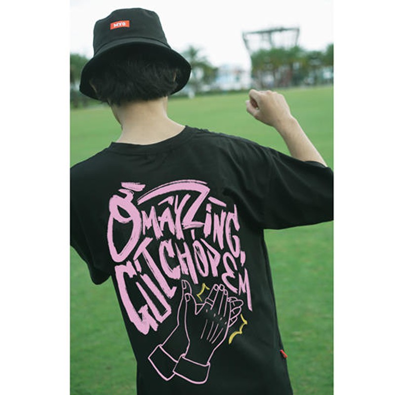 Áo From Rộng MYO Vải Cotton In Hình Ờ Mây Zing