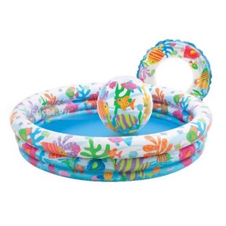Bể bơi phao 3 tầng, 3 chi tiết