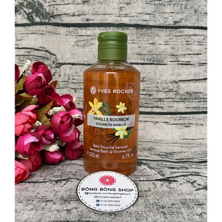 (Chuẩn Pháp-200ml/còn Vanille) Sữa tắm Yves Rocher hương hoa quả