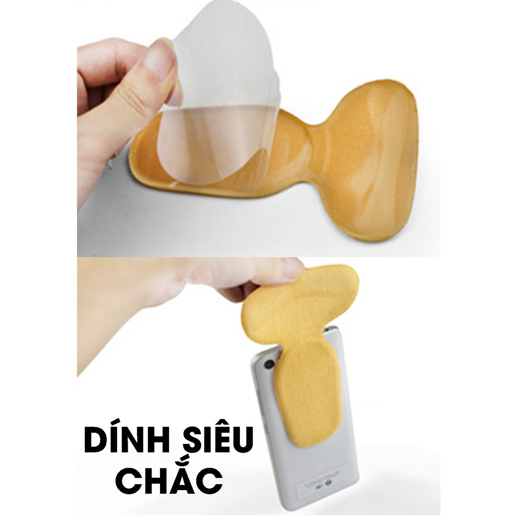 2 Miếng Lót Giày Vải Chữ T Chống Nhấc Gót Giầy, Đau Chân Cao Cấp .