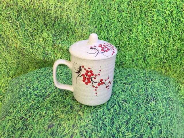 Cốc dáng trụ 330ml Bát Tràng Cao Cấp