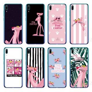 Ốp điện thoại TPU in hình chú báo hồng dành cho điện thoại Huawei Y7 Pro 2019 /Y7 2019 /Y7 Prime 2019