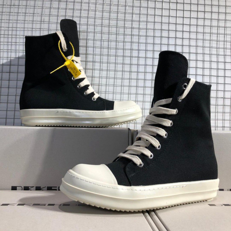 Giày Sneaker Rick Owen Cổ Cao Đế Thơm Vani Full Size Nam Nữ