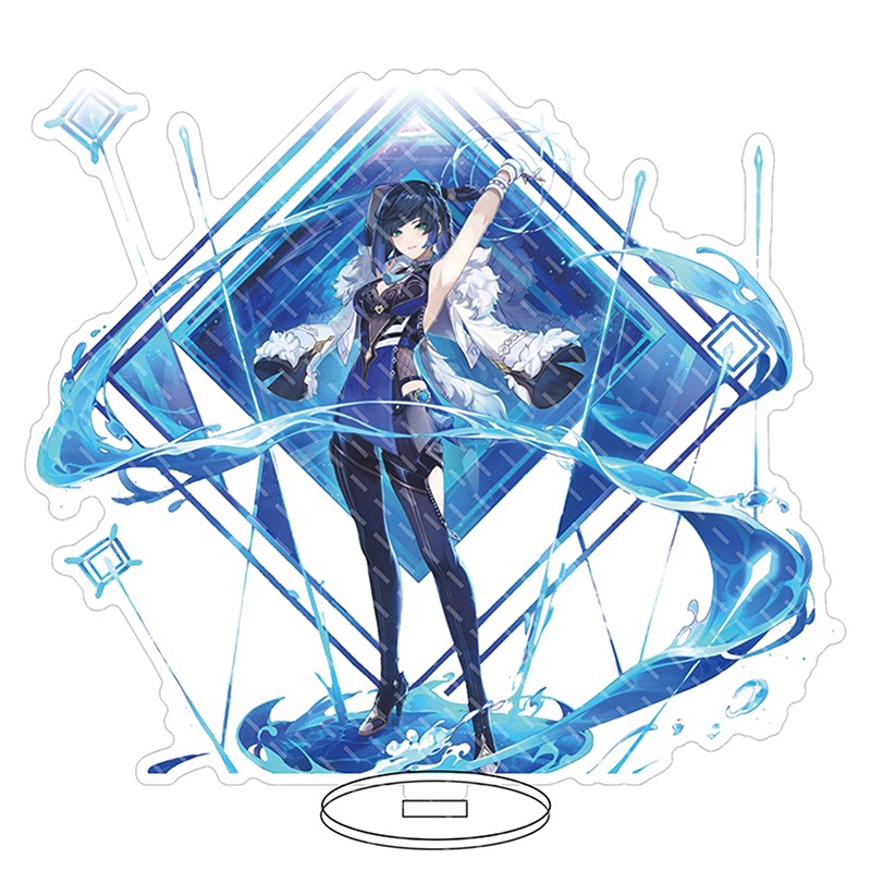 flowersqueen Mô Hình Nhân Vật Phim genshin impact Đứng