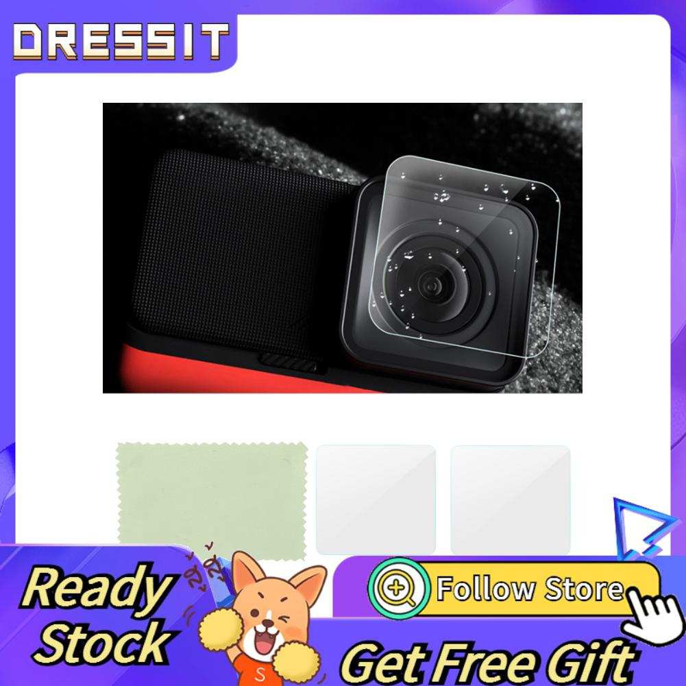 Dressit High Transparency Camera Screen &lt;br&gt;&lt;br&gt;Protector Tempered Glass Protective Film  for Insta360 ONE R 4K Accessories